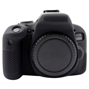 PULUZ – coque de protection en Silicone souple pour appareil photo <span class=keywords><strong>Canon</strong></span> EOS R R5 5D 6D <span class=keywords><strong>M50</strong></span> G7X2 77D 80D 650D 800D 1300D DSLR - Product Image 1