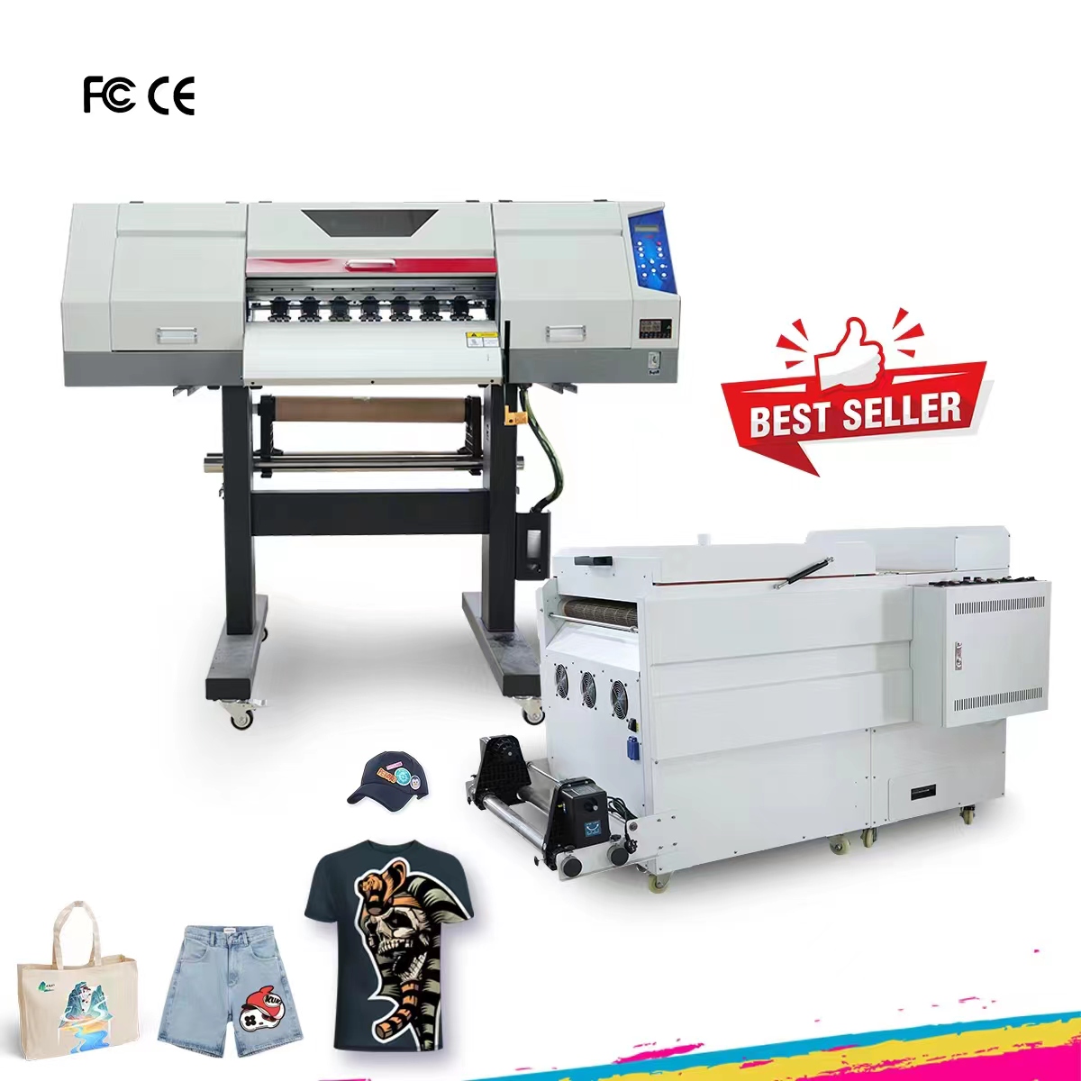 Ocbestjet A3 + Overdracht Digitale Pet Film T-Shirt Drukmachine Dtf Textiel Dtf Printer Voor Epson Xp600 4720 I3200