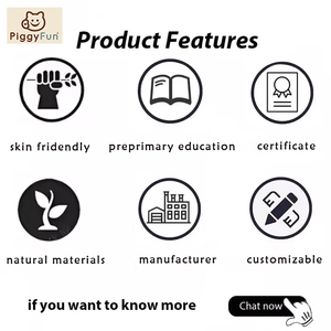 ילדים מרתקים מעץ לומדים עזרי לימוד שעונים עוזרים לילדים לזהות שעונים זמן קל מודלים קוגניטיביים דיגיטליים - Product Image 6