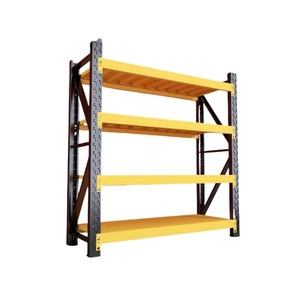 Multilayer Storage <b>Rack</b> 178cm High Adjustable 4 Layer Plywood Shelf For Factory Warehouse Supermarket - Product Image 5