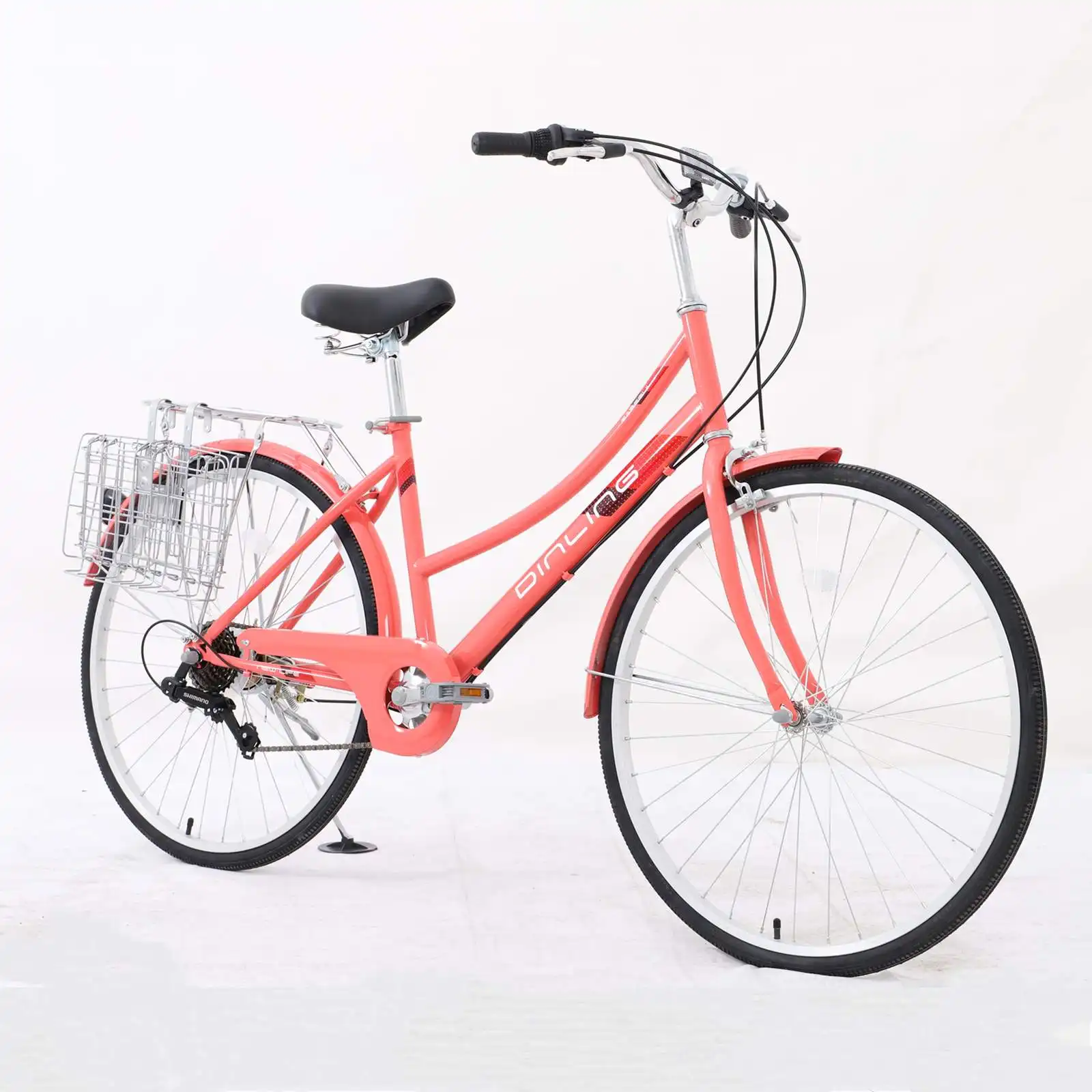 새로운 오리지널 레트로 여성 도시 자전거 공정한 가격의 빈티지 비치 크루저 자전거