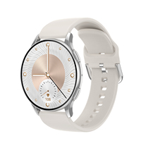 Smartwatch Moderno Lumegi con Schermo AMOLED HD a Colori da 1,32 Pollici, Compatibile con Android, Rilevamento Ossigeno e Pressione Sanguigna, per Donne
