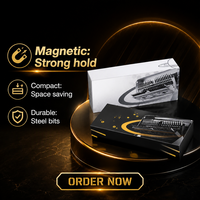 Juego de Destornilladores de Precisión Magnéticos, Mini Kit de Herramientas de Reparación, Cromo Vanadio, Manual, para Gafas y Computadoras