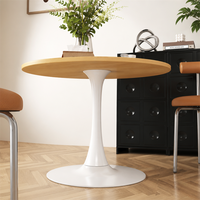 Table basse en bois durable au design nordique moderne - Meubles de salon pour usage domestique
