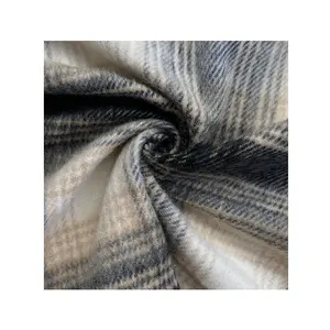 Классический клетчатый текстиль высшего качества Роскошная CCSZYM044 100% полиэфирная шерстяная ткань для шерстяного пальто, пальто, шерстяной ткани, юбки, костюма