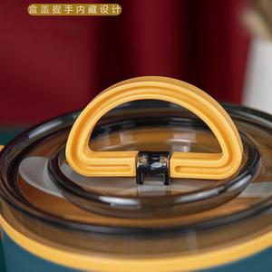 Fiambrera ecológica de 1600ML al <span class=keywords><strong>mejor</strong></span> <span class=keywords><strong>precio</strong></span> al por mayor con cuchara calentable para <span class=keywords><strong>estudiantes</strong></span> y adultos Material de silicona PP PS - Product Image 4