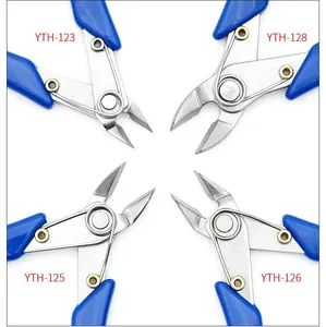 YTH Hand Tool Stainless Steel Diagonal Pliers Wire Cutters Electronic Wire Cable Cutter