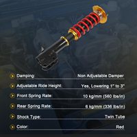 Amortiguadores GO Racing compatibles con Subaru Impreza GC8 GF8 WRX AWD de 1993-2001