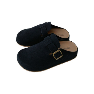 Colección de <span class=keywords><strong>Zuecos</strong></span> y Mules <span class=keywords><strong>Boston</strong></span>: Parte Superior de Cuero Genuino, Plantilla de Corcho con Soporte de Arco Superior, Calzado Cómodo OEM - Product Image 1