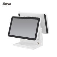 Pos machine de paiement J1900/4G/64G avec 58mm/80mm imprimante lecteur de carte d'argent tiroir de scanner de code barres tablette pos système