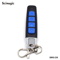 Télécommande de porte de garage à copier 433,92 MHz Réplicateur de porte 433 MHz Ouvre-porte 433 MHz Émetteur Noir/Rouge/Bleu/Gris