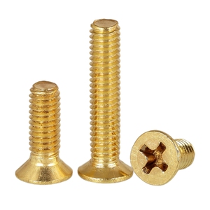 Tornillo de Cabeza Avellanada Hexagonal de Latón JSCREW DIN7991 M2 M8 para Maquinaria de Precisión y Montaje de Muebles Decorativos - Product Image 4