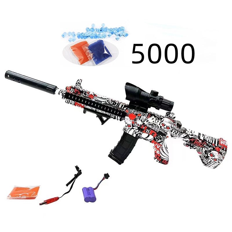 Agreat-M416 Water Gel Beads Rifle Splatter Ball Guns, Outdoor Toy, Gel Gun, Electric Pistol, orbee Gun Blaster, 2022