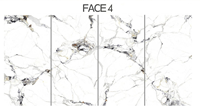 Azulejos de Pared de 60x120, Azulejos de Porcelana Modernos con Aspecto de Mármol, Azulejos Brillantes para Interiores, Material de Construcción para Escuelas y Villas