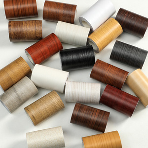 Wood Grain <b>Wall</b> Sticker <b>Vinyl</b> Removable Reusable Home Decoration Rectangle Single Piece Package - Product Image 3
