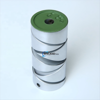 Tambour rainuré en alliage super plastique de 3.5, 4, 6, 8, 10 pouces pour éolienne textile à grande vitesse/machine à doubler