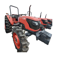 Mini Kubota 70 PS Traktor 4WD Gebrauchter Kubota Landwirtschaftstraktor 70 PS Traktor Mit Frontlader und Baggerlader zum Verkauf