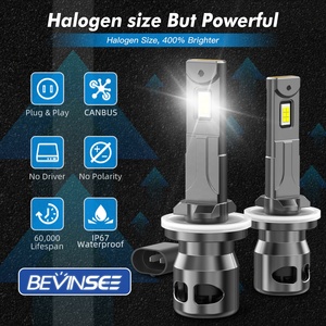 Bevinsee 2x Z26 880 881 <span class=keywords><strong>Bombillas</strong></span> LED para Faros Delanteros 70W 6000K Blanco Auto LED 880 881 Bombilla Sin Errores 880 Luz <span class=keywords><strong>Antiniebla</strong></span> para <span class=keywords><strong>BMW</strong></span> E82 E90 - Product Image 2