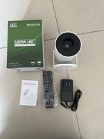 Mini projecteur LED portable, diffusion d'écran sans fil, projecteur LCD pour cinéma maison, projecteur Pico avec YouTube intégré
