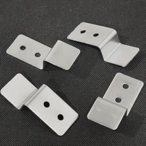Z Shape Metal Corner Bracket 20 Mm Hole Size For Frame Fixing Industrial Design Furniture <b>Hardware</b> Accessory - Product Image 3