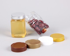 角型プラスチックハニージャースクリューキャップ150g容量食料貯蔵用キャンディー用クッキー缶詰食品ゼリーケーキ