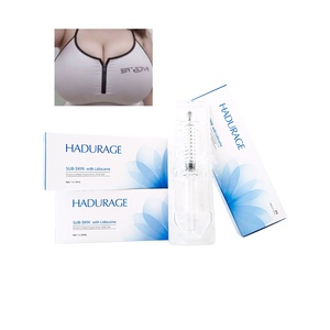 HADURAGE 10ml 26mg Acide Hyaluronique – Remplisseur Corporel pour l'Augmentation <span class=keywords><strong>des</strong></span> Fesses, <span class=keywords><strong>des</strong></span> Hanches et <span class=keywords><strong>des</strong></span> Seins – Injection Grand Volume pour le Remodelage Corporel - Product Image 1