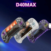 Console de jeu portable D40 Max, Android, écran tactile IPS 4 pouces, WiFi, système de jeu rétro Linux, open source, 5000 mAh, console de jeu vidéo