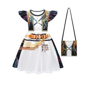 Disfraz de Cosplay K-POP de Halloween para Niños, Nuevo Vestido Rumi de la Ola Coreana con Mangas con Volantes, Inspirado en el <span class=keywords><strong>Anime</strong></span> - Product Image 4