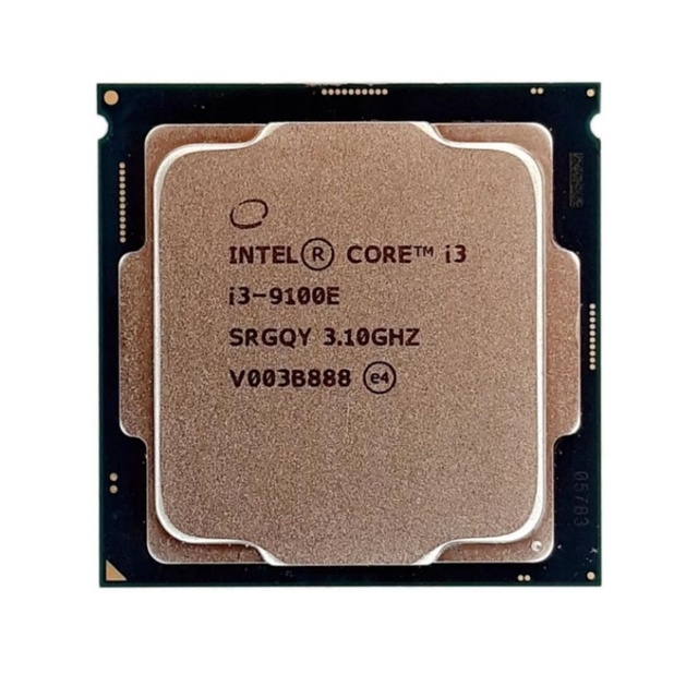 New Stock Desktop CPU for Intel Core I3-9100E SRGQY 65W Quad-Core Processor 3.1GHz Speed