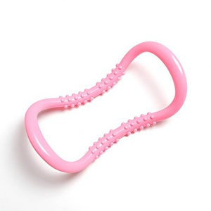 Anillo de masaje con púas personalizado para fortalecer el agarre, bola de lacrosse, anillo de estiramiento para yoga y pilates, accesorios para abrir hombros y espalda - Product Image 1