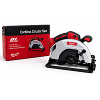 Scie circulaire sans fil Milwaukee 18V, outil professionnel, outils Milwaukee pour la coupe du bois