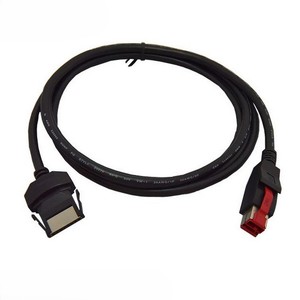 Pos System 24v Powered <b>USB</b> To 1x8 <b>Cable</b> Adapter <b>For</b> IBM POS <b>Printers</b> Computer Use - Product Image 1