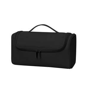 Custom logo Large Capacity Fashion Waterproof Pu Leather Women Hairdryer Hair Dryer Bag with <b>Hook</b> for dyson - Product Image 1