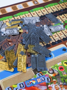 Accesorios para Juegos de Mesa, Moneda Metálica para <span class=keywords><strong>Ark</strong></span> <span class=keywords><strong>Nova</strong></span>, Piezas Personalizadas de Madera y Metal, Regalo para Fiestas, Venta al por Mayor - Product Image 2