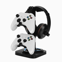 Support de contrôleur de jeu universel avec crochet pour casque d'écoute pour contrôleur de jeu PS5/Xbox/Switch Support d'affichage vertical