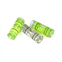 Cylindre en verre avec jauge de niveau 9x25mm pour accessoires de nivellement de cadre et de support