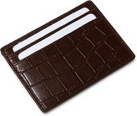 Dompet Kartu Kredit Kulit Asli Motif Croco Dile Harga Pabrik