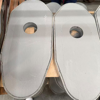 Plaques de glissière pour lades résistantes aux hautes températures pour la sidérurgie avec service de découpe sur mesure