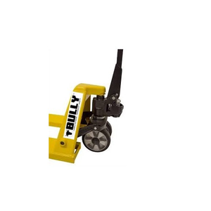 Chariot à palettes jaune pratique Tcrf-l25 2500kg à descente contrôlée pour la manutention en entrepôt, fabriqué en Italie par Tuttologistica.it - Product Image 5