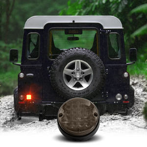 ASEND-luz antiniebla trasera para Land Rover, <span class=keywords><strong>2022</strong></span>, EMARK, 95mm, roja, grande, <span class=keywords><strong>Defender</strong></span>, novedad de 90/110 - Product Image 1