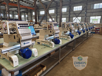 Machine à broder automatique commerciale 1200 pour logos d'uniformes scolaires, badges, tissus et jouets pour enfants