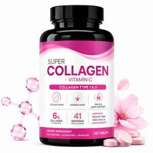 <span class=keywords><strong>Integratore</strong></span> Alimentare per Adulti con Super Collagene, Vitamina C e Biotina, Supporto per <span class=keywords><strong>Capelli</strong></span> e <span class=keywords><strong>Unghie</strong></span>, 90 Compresse - Product Image 2