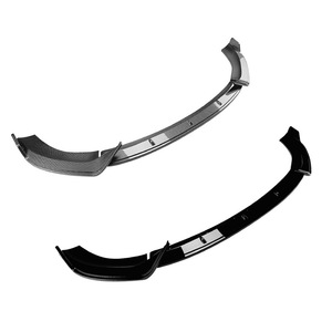 สปลิตเตอร์หน้า Amp-Z ลายคาร์บอนไฟเบอร์ ผิวด้าน สำหรับรถยนต์ Mercedes-Benz E-Class W214 E260 E300 ปี 2024+ - Product Image 1