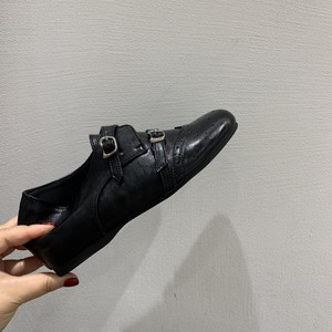 Mocasines de Plataforma para Mujer, Retro, Grises, con Aumento de Altura Oculto, Tela Elástica, Entresuela de PU/PVC, Suela de PVC, Cálidos para Otoño e Invierno - Product Image 4