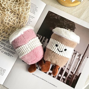 Promoção: Chaveiro de Pelúcia Fofo em Formato de Copo de Chá com Leite de 12cm, Brinquedo de Pelúcia Personalizado, Presente, Algodão PP e Malha para Decoração de Bolsas - Product Image 2