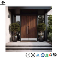 Cerradura Inteligente Bluetooth para Puerta de Entrada de Aluminio Moderna Samekom, Código Temporal para Invitados, Puerta Principal