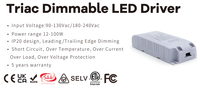 Sabit voltaj 18W 24W 30W 100-240V AC 12V 24V DC IP20 çift kanal tek çıkış ince Led güç kaynağı trafo sürücü