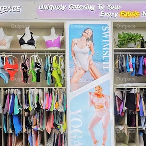 Conjunto de Bikini de Dos Piezas con Top Corto Brasileño de Tirantes Cruzados en V, de Secado Rápido, en Spandex/Poliéster con Cordones, para Moda de Playa - Product Image 5
