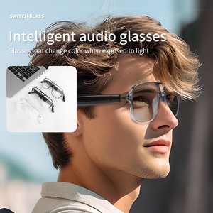 Novos Óculos de Áudio Inteligentes <span class=keywords><strong>Bluetooth</strong></span> 5.0 Fones de Ouvido Sem Fio com Alto-falante de Ouvido Aberto Chamada Sem Mãos para Telefone Android - Product Image 1