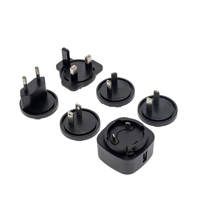 AC/DC 36W 12VDC Universal Power Adapter 3A Intertek Interchangeable Plug-In Adapter for LED Light